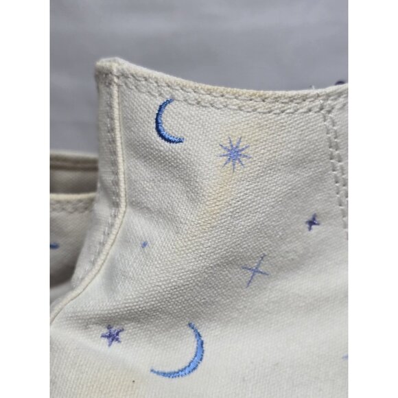 Converse Chuck Taylor All Star Lift Timeless White Embroidery High Platform Sz 7 - Picture 7 of 16